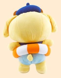 Sanrio Summer Poolside Fun Pompompurin Plushie