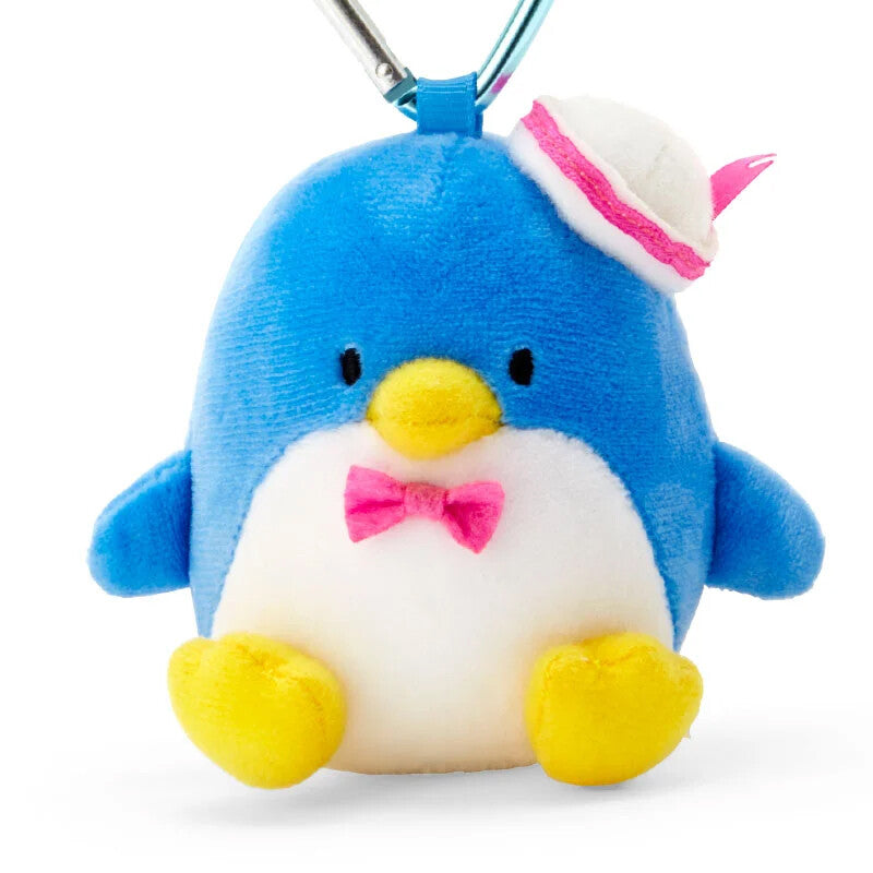 Tuxedo Sam Mini Mascot Heart Clasp Plush Keychain