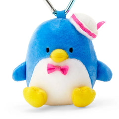 Tuxedo Sam Mini Mascot Heart Clasp Plush Keychain