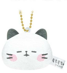 Mochi Mochi the Cat Plush Head Keychain