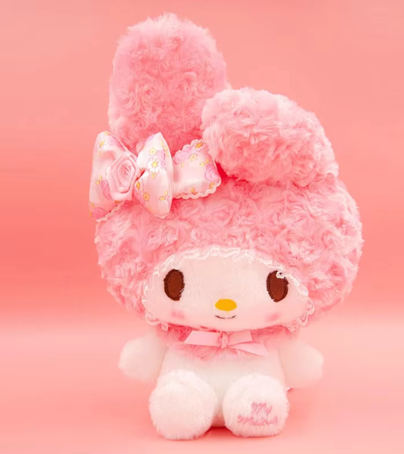 Rose Garden Swirl My Melody Plushie