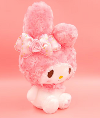 Rose Garden Swirl My Melody Plushie