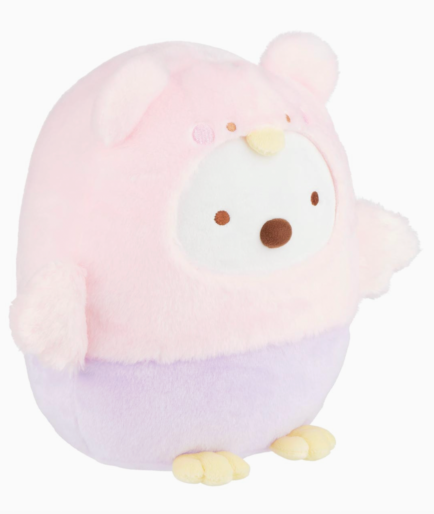Owl Bear Shirokuma Pink Plush