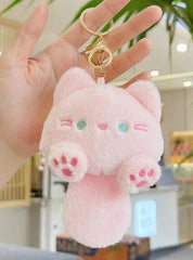 Let the Kawaii Kittens Assorted Plush Keychains brighten your day with their purr-fectly sweet charm!

This adorable accessory captures the playful personality of the world's most popular pet in an ultra-cute and portable design.&nbsp;A squishy round shape, rosy cheeks, chubby tail, and big sparkling eyes make these lil' ones irresistable.

Perfect for cat lovers, kawaii enthusiasts, or anyone who adores tiny, cuddly accessories.