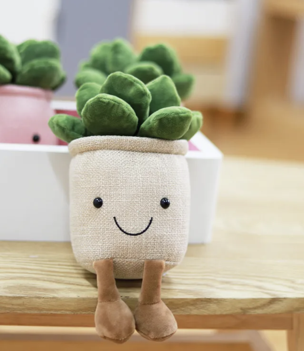 plush succulent plant Succulent Potted Plant Plushies