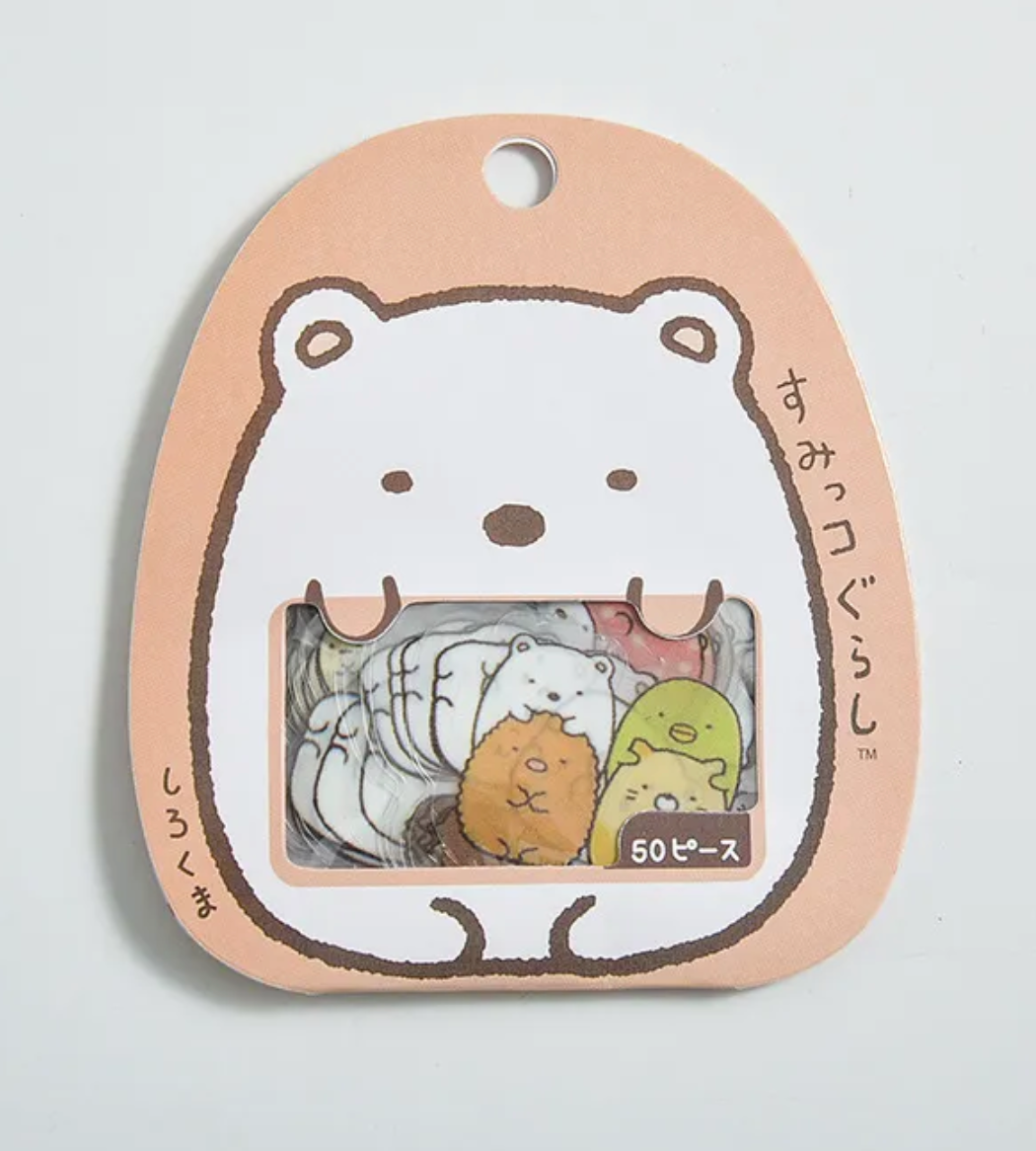 Sumikko Gurashi Sticker Flakes Set of 4