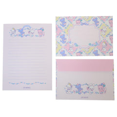 Sweet Vintage Floral Animals by Swimmer Letter Set