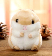 These widda babies are a widda bit shy but packing huge, loud, boisterous cuteness. The Sweet Lil' Hamster Plush Keychains are compact but also big enough to help you to find your keys in a pinch.