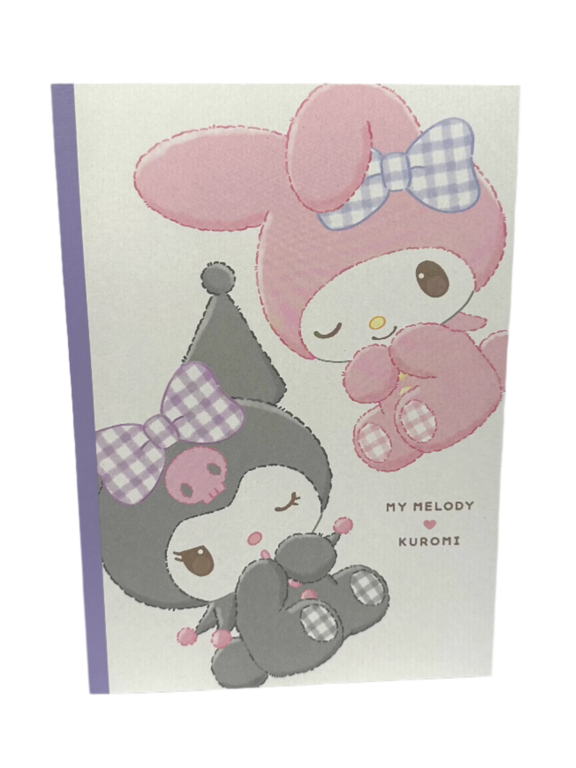 Sweet Winking Kuromi & My Melody Lined Notebook – Plush Krush