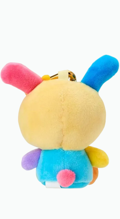 Bring a splash of cuteness to your day with the Usahana Mini Mascot Heart Clasp Plush Keychain! Featuring the lovable Usahana in a mini plush form, this keychain is both adorable and practical. With her cute and cheerful demeanor, Usahana is sure to brighten up your keys, bag, or backpack.