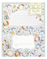 This elegant letter set blends Cinnamoroll’s sweetness with a vintage marine aesthetic. Designed by Takei Miki, it features delicate artwork that adds a timeless, whimsical touch to your correspondence. Perfect for thoughtful notes or collecting, it’s a lovely addition to any stationery collection.