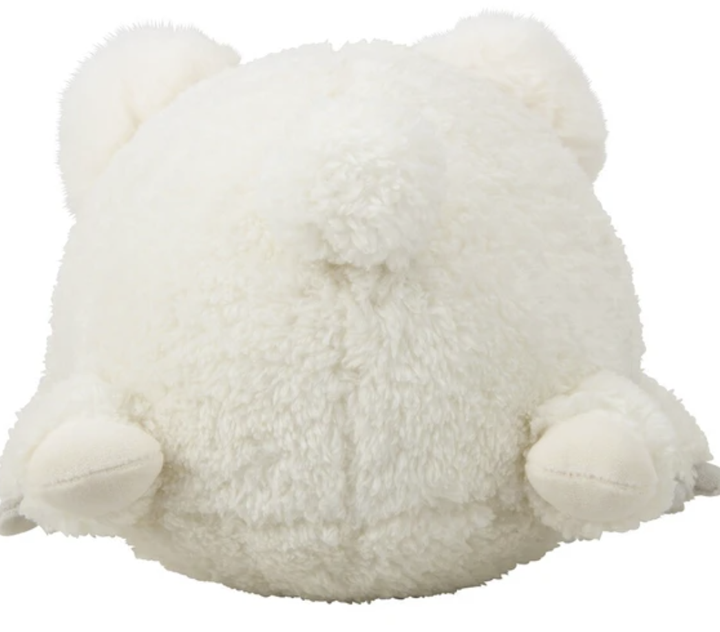 Whip the Polar Bear Plushie Bolster Cushion