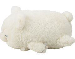 Whip the Polar Bear Plushie Bolster Cushion