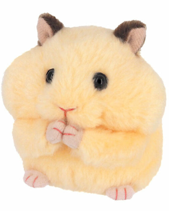 Bring home an irresistibly lifelike little friend! This Yellow Japanese Little Hamster MogoMogo Plushie features incredibly soft, realistic-looking fur, adorable rounded cheeks, tiny pink paws, and glossy black eyes that give it an almost photo-realistic appearance.


Its chubby body and sweet expression make it look like a real hamster frozen in the cutest pose—without the feeding, cleaning, or midnight squeaking!