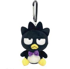 Bad Badtz Maru Purple Bow Tie Carabiner Plush Keychain