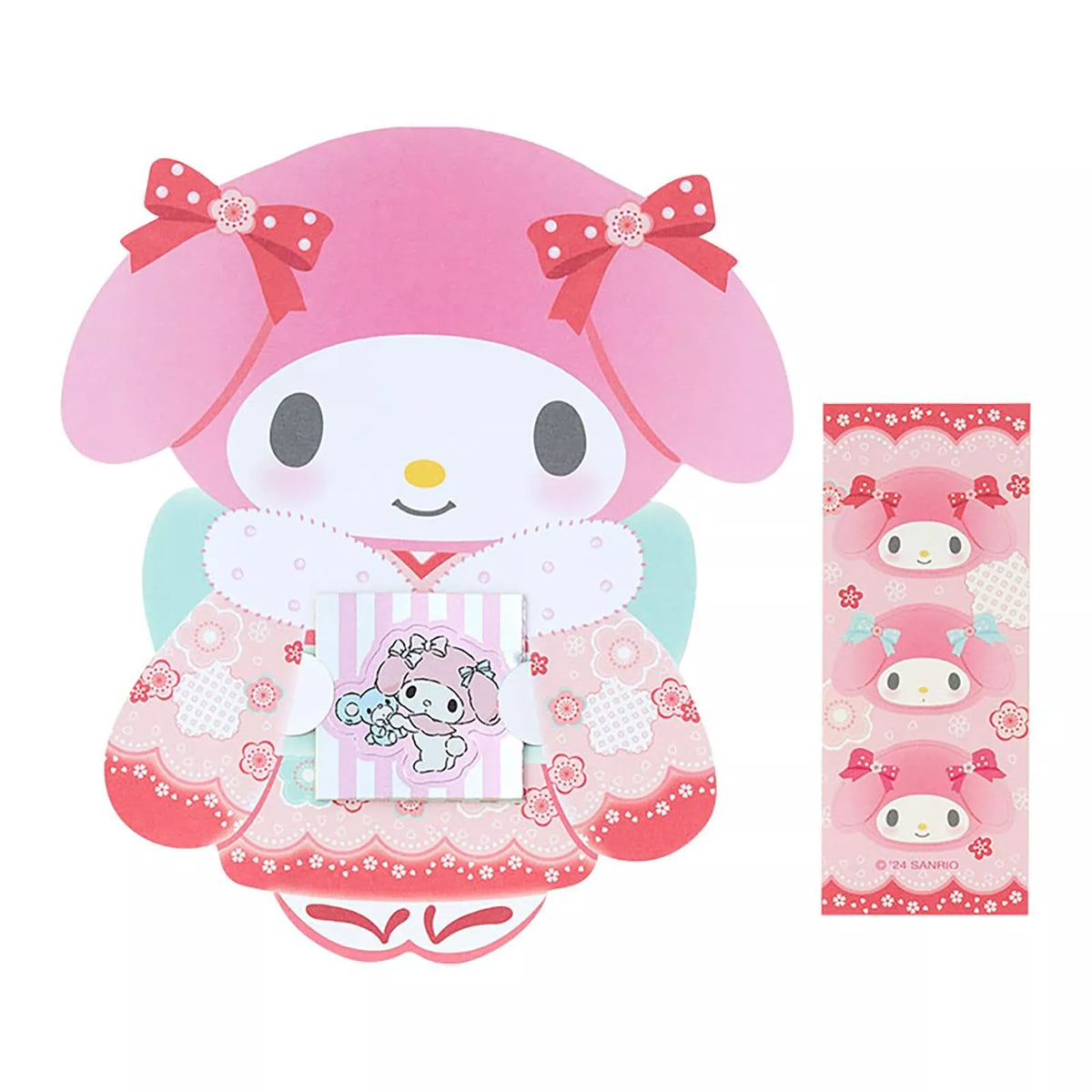 My Melody Decorative Kimono Gift 'Red Envelope' & Sticker Set