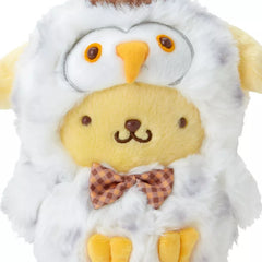 Sweet Pompompurin is dressed as an adorable white owl, combining his classic charm with the fluffiness of this woodland animal for an irresistibly cute look.


This White Owl Pompompurin Woodland Plushie is a delightful blend of Pompompurin's happy dog appeal and the cozy, calming spirit of a white owl. It’s a must-have addition to any collection or as the perfect gift for animal, Sanrio, and Pompompurin lovers!